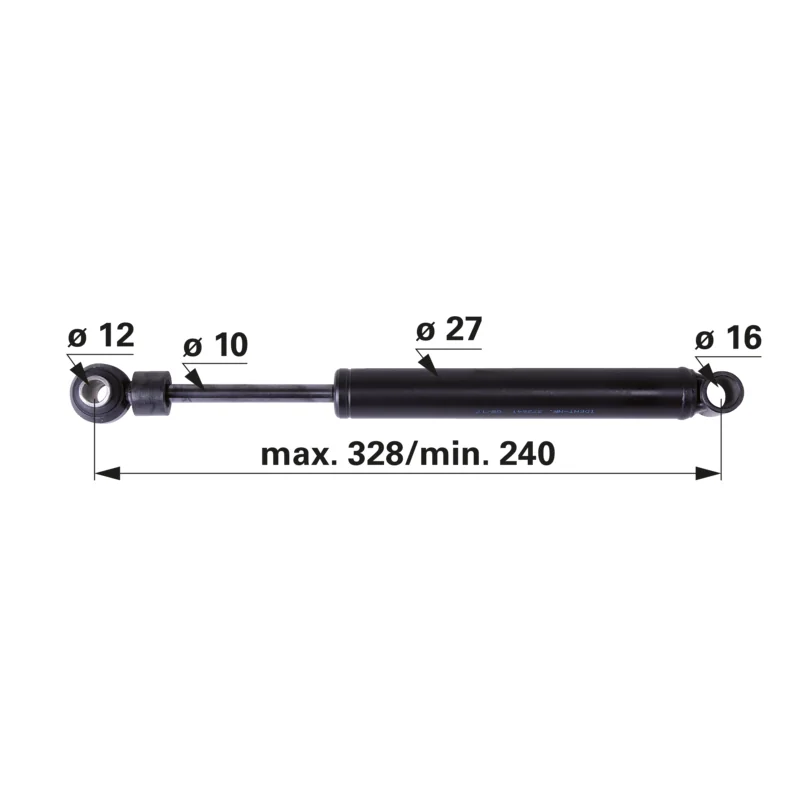 Stabilus - 372.641 - Stoßdämpfer