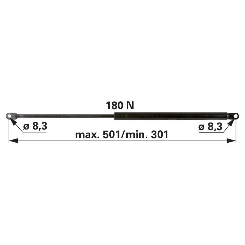 Stabilus - 6-100.20.500 - Gasdruckfeder