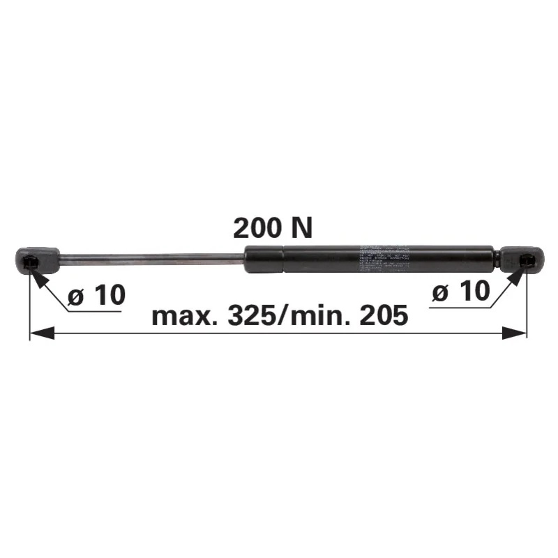 Stabilus - 6005014318 - Gasdruckfeder