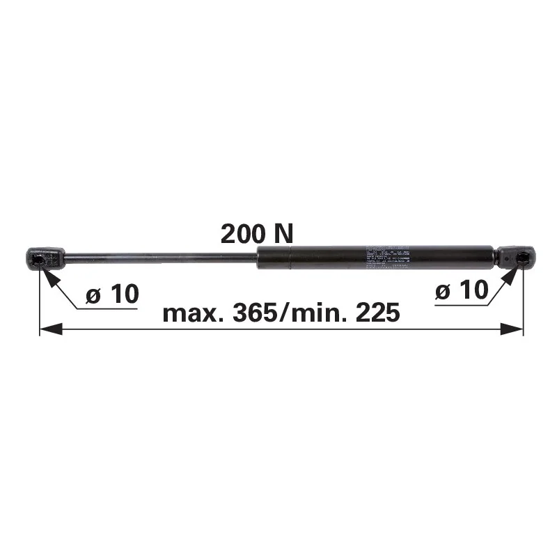 Stabilus - 6005022224 - Gasdruckfeder