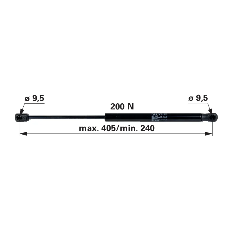 Stabilus - 6005029082 - Gasdruckfeder