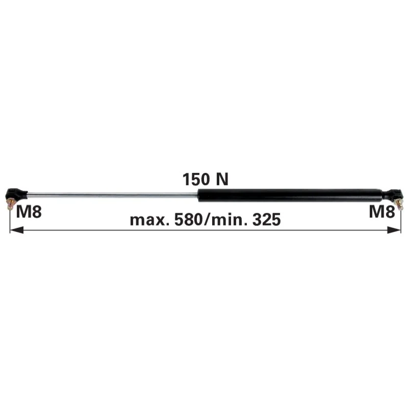 Stabilus - 82001505 - Gasdruckfeder