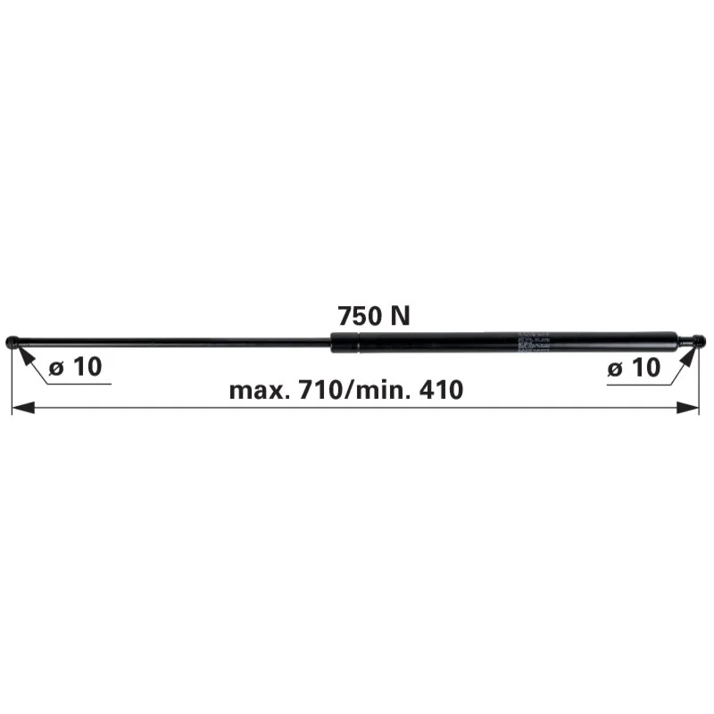 Stabilus - AL231077 - Gasdruckfeder