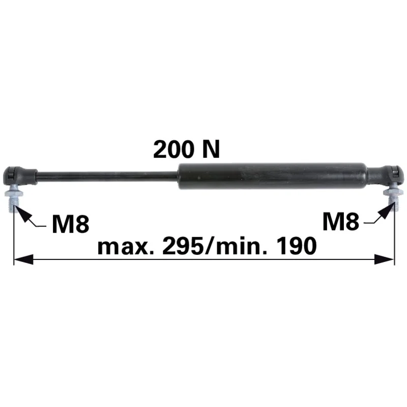 Stabilus - AL71413 - Gasdruckfeder