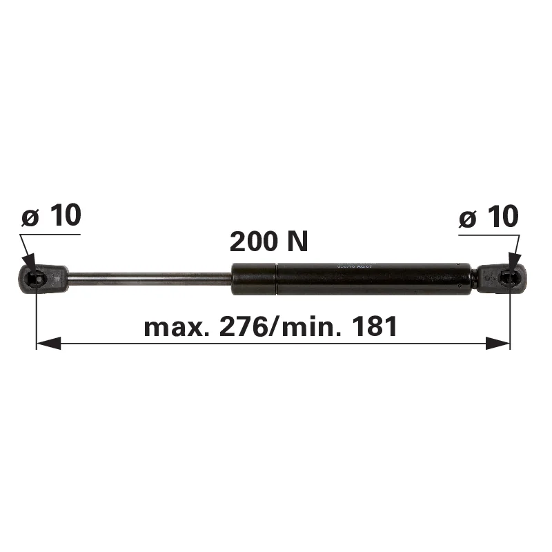 Stabilus - F258514210020 - Gasdruckfeder