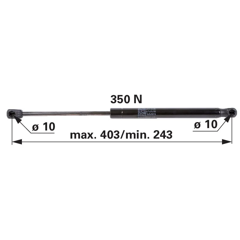 Stabilus - H931812032200 - Gasdruckfeder