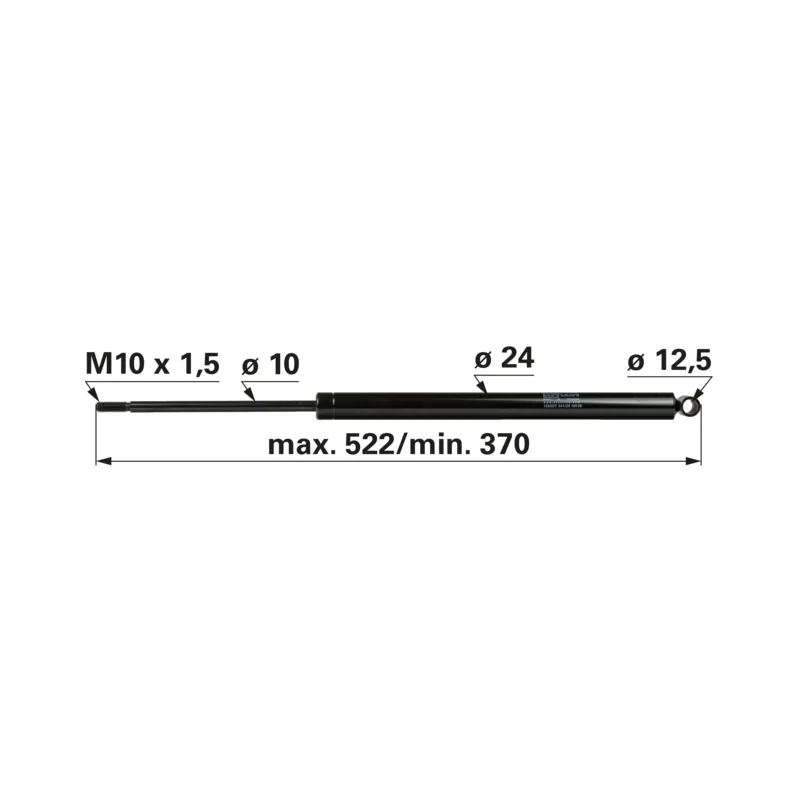 Stabilus - KF13 - Stoßdämpfer