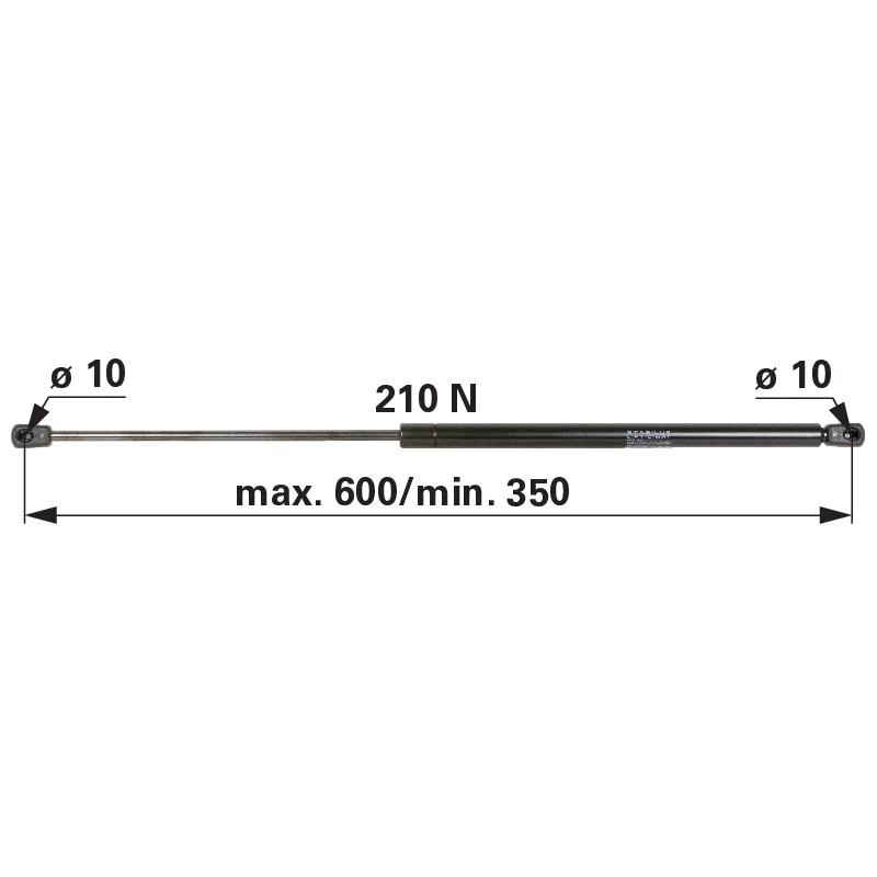 Stabilus - X800420490000 - Gasdruckfeder
