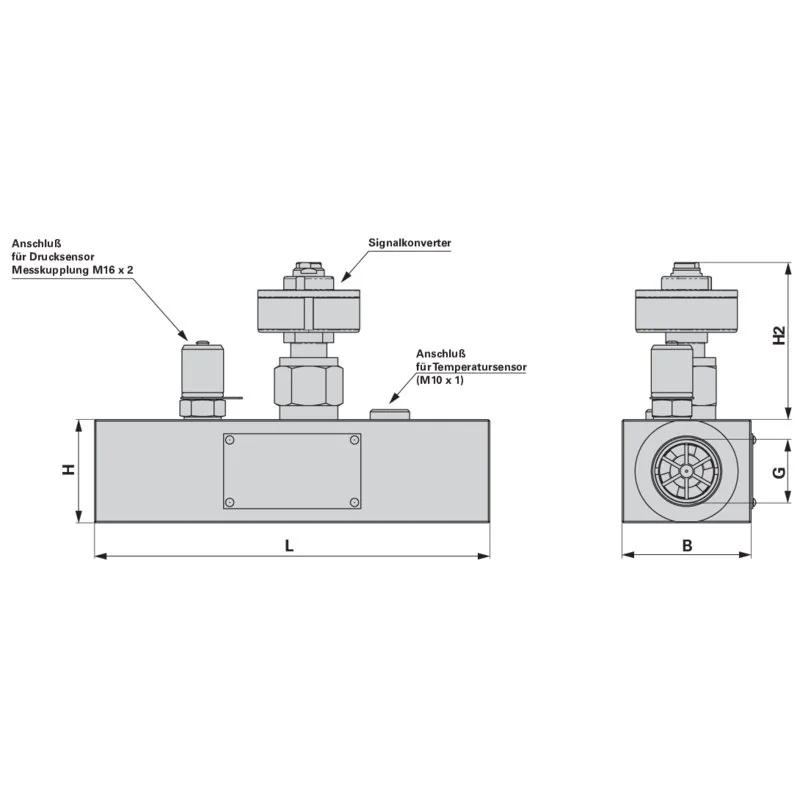 STAUFF - PPC-04/12-SFM-150 - Durchflussmessturbine