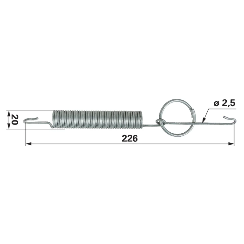 Stiga - 1134-1322-01 - Zugfeder