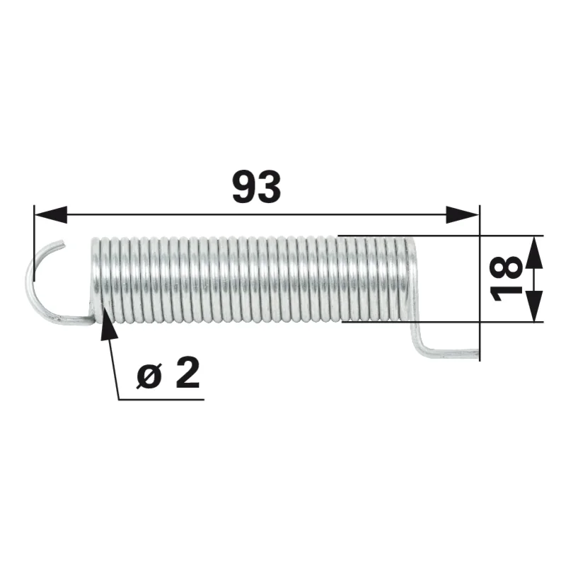 Stiga - 1134-5824-01 - Zugfeder