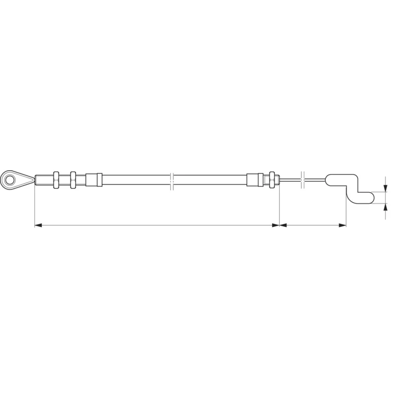 Stiga - 1134-6020-01 - Bremsdraht