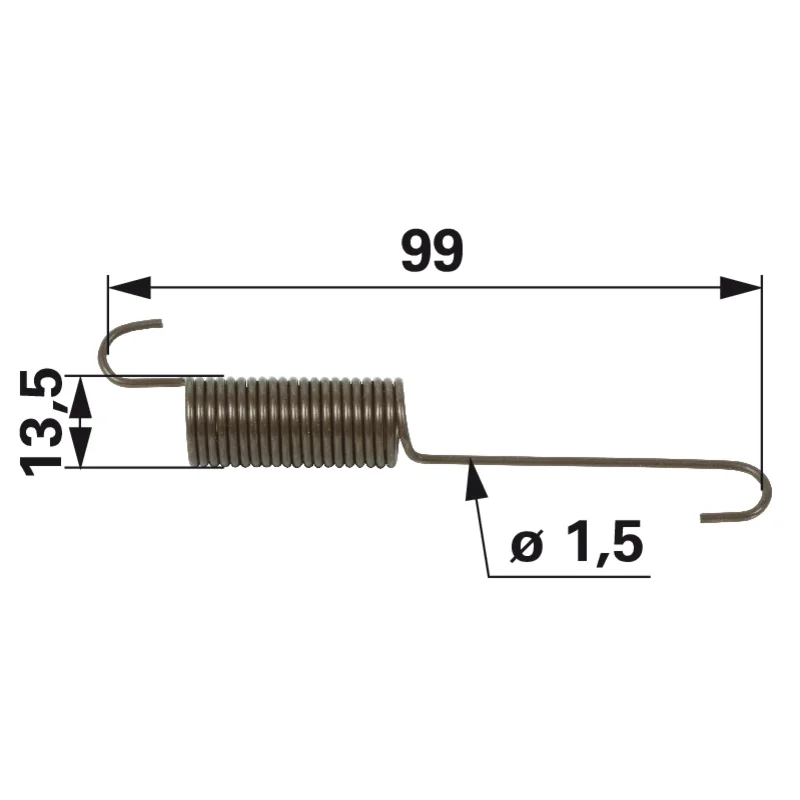 Stiga - 122450432/0 - Zugfeder