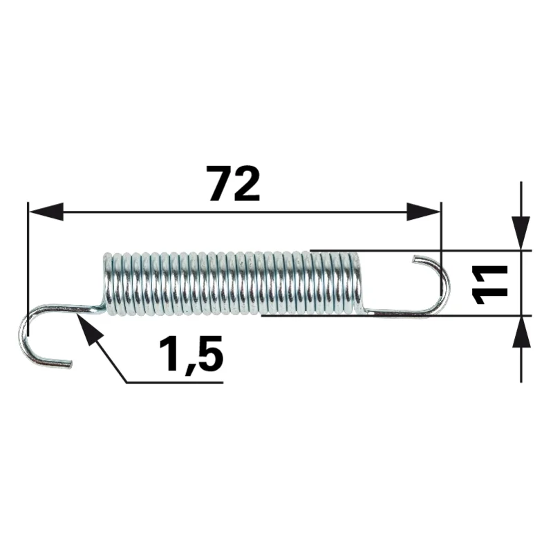 Stiga - 122450434/0 - Zugfeder