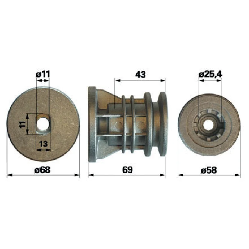 Stiga - 122465612/1 - Messerhalter