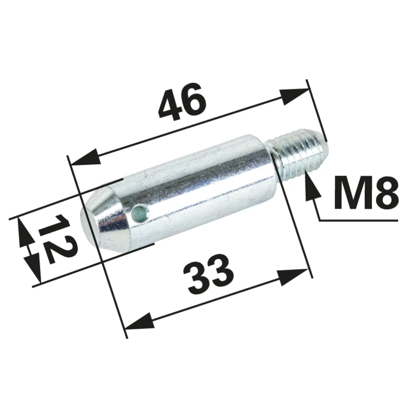 Stiga - 125510068/0 - Sperrbolzen für Motorhaube