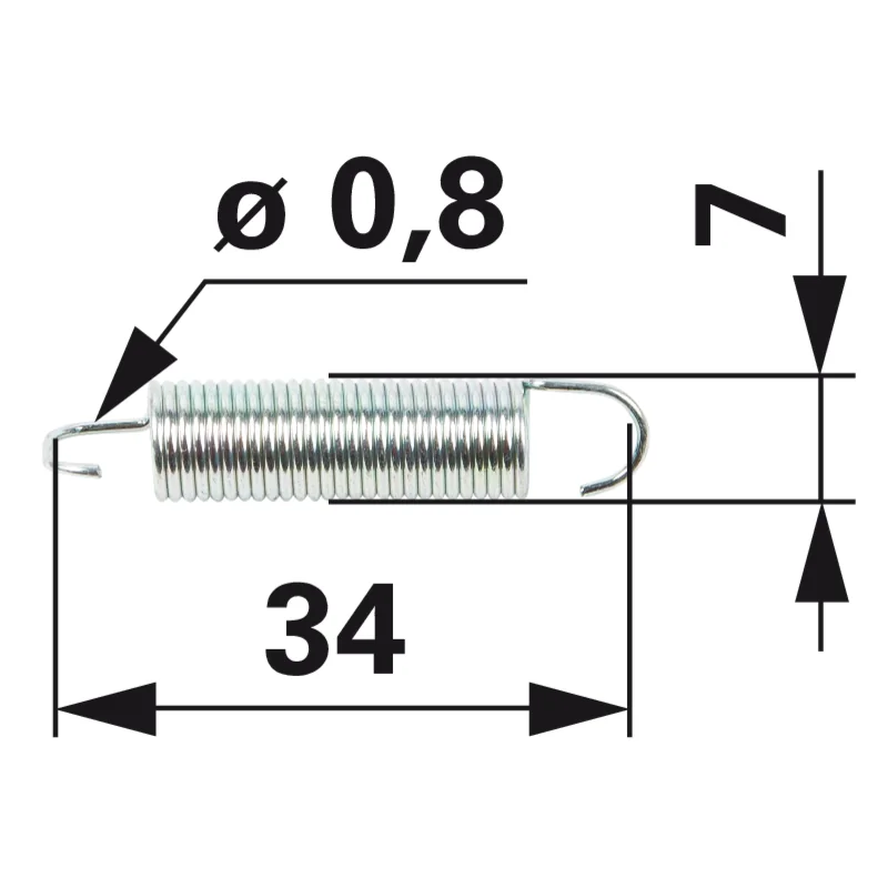 Stiga - 127430552/0 - Zugfeder