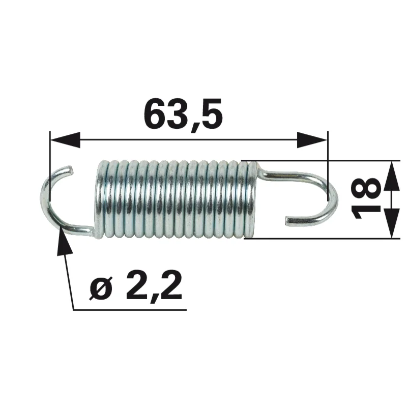 Stiga - 127430571/0 - Zugfeder