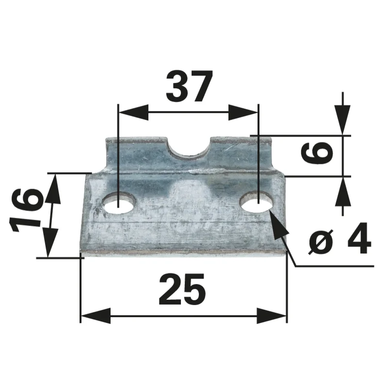 Stiga - 322981467/0 - Befestigungsplatte