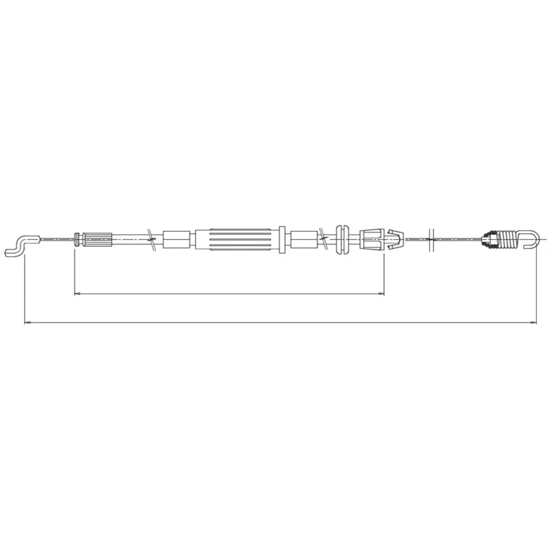 Stiga - 381030083/0 - Kupplungszug