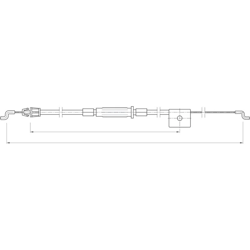 Stiga - 381030095/0 - Kupplungszug