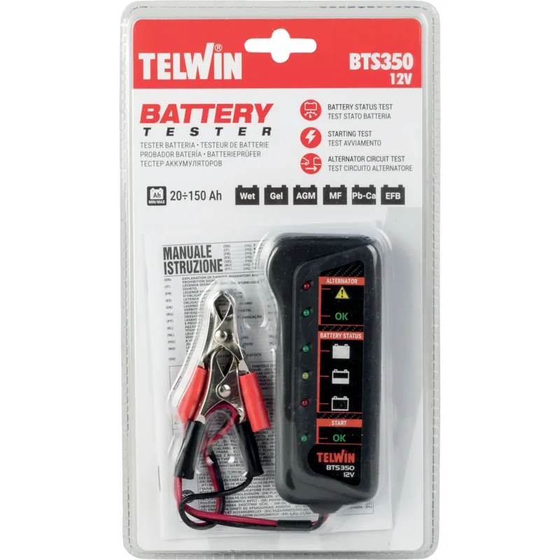 Telwin - 802783 - Batterie- Alternatortester