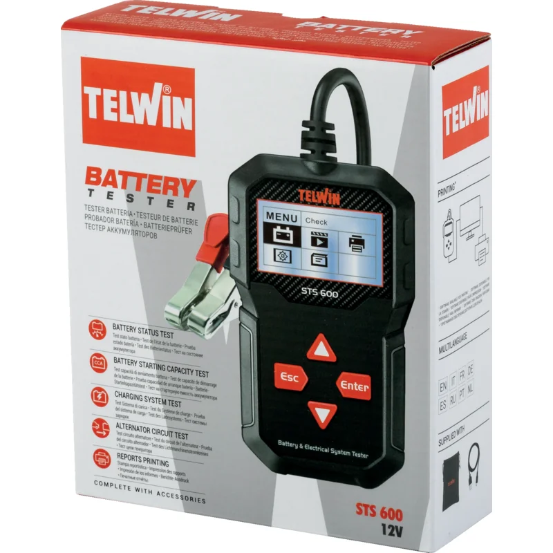 Telwin - 804242 - Batterietester