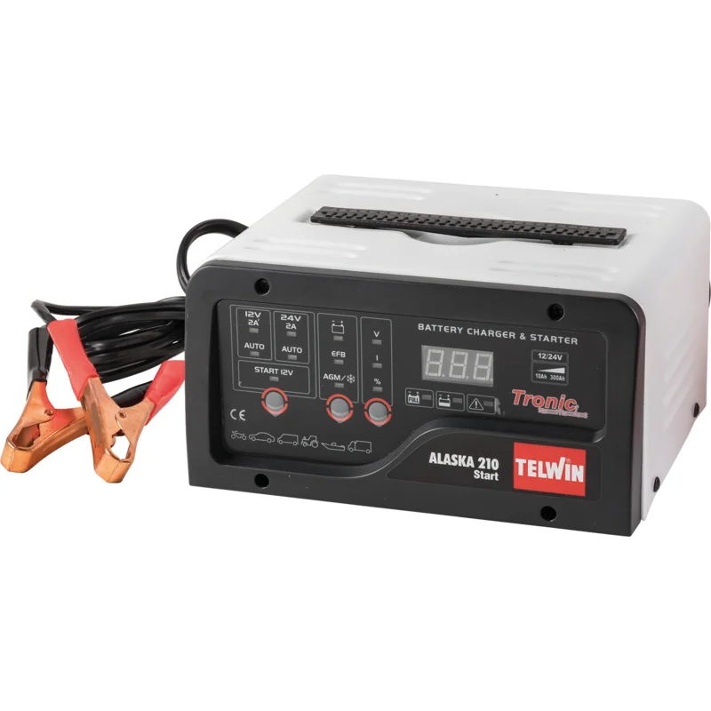 Telwin - 807577 - Batterielade- Startergerät