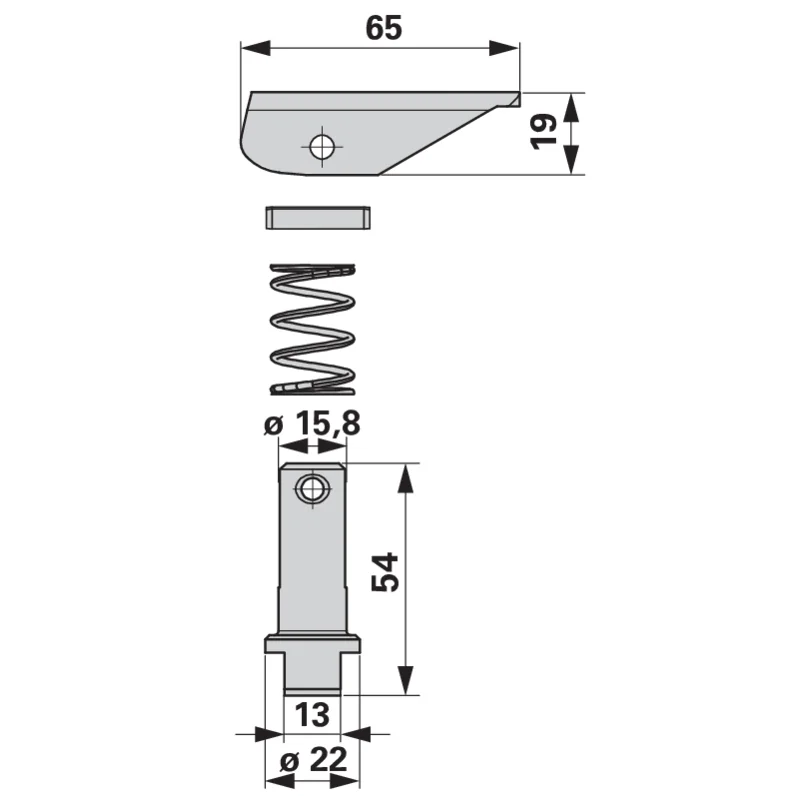 Vetter - AR1 - Arretierung