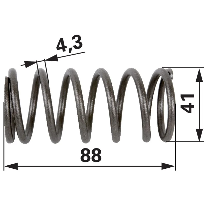Walterscheid - 307985 - Druckfeder