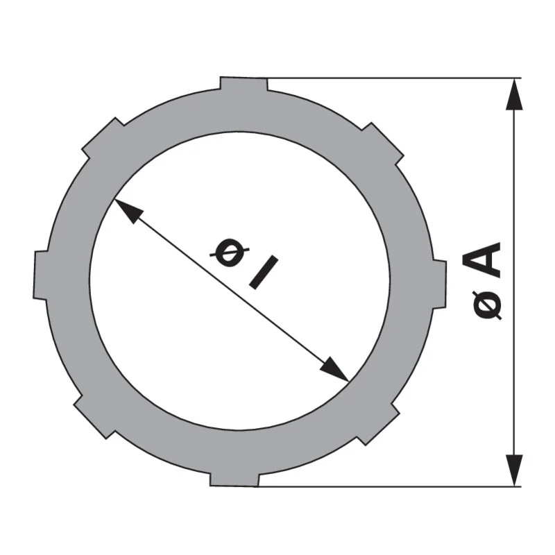 ZF - 155700220140 - Außenlamelle