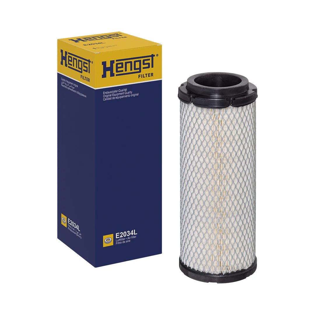 Hengst - E2034L - Luft-Filtereinsatz