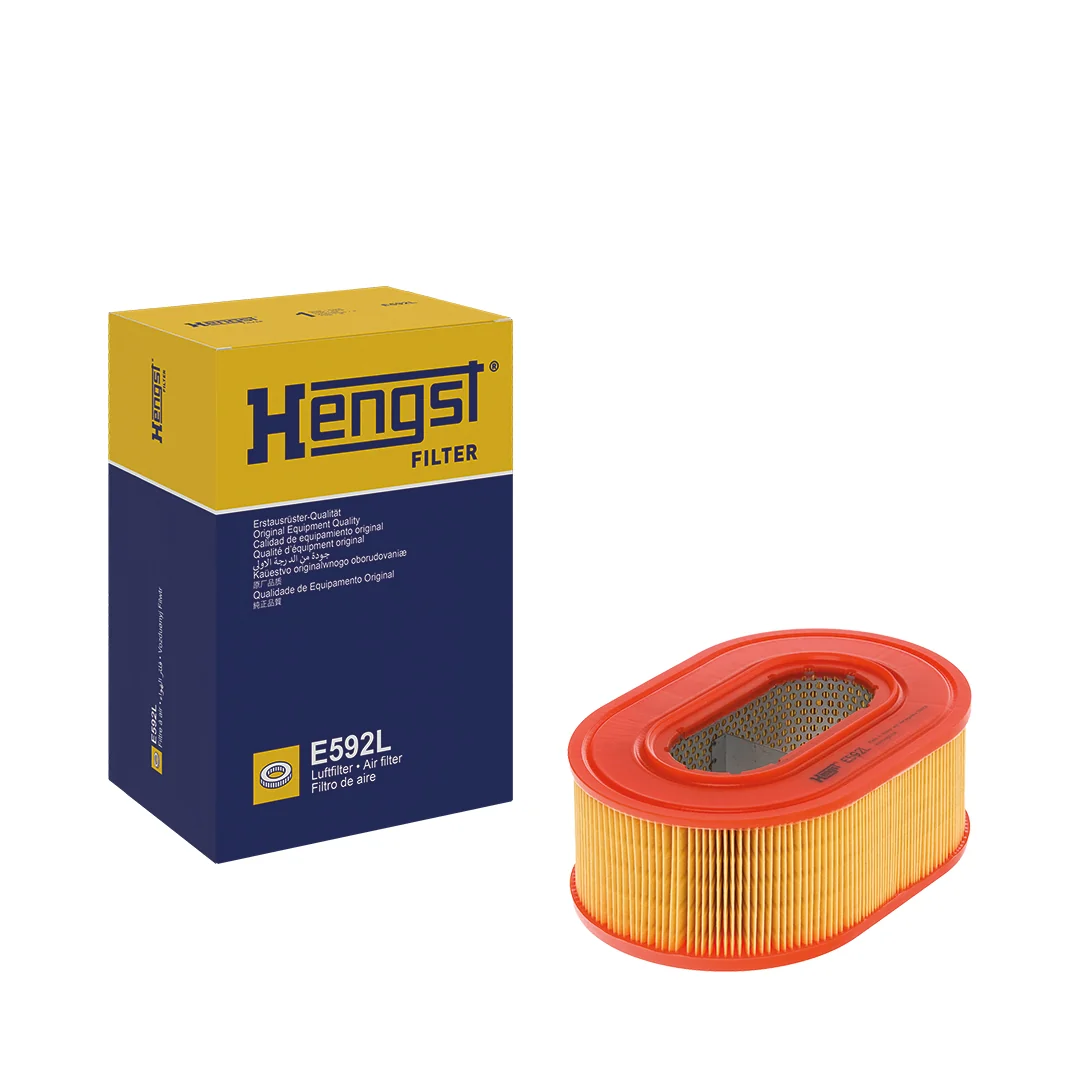 Hengst - E592L - Luft-Filtereinsatz