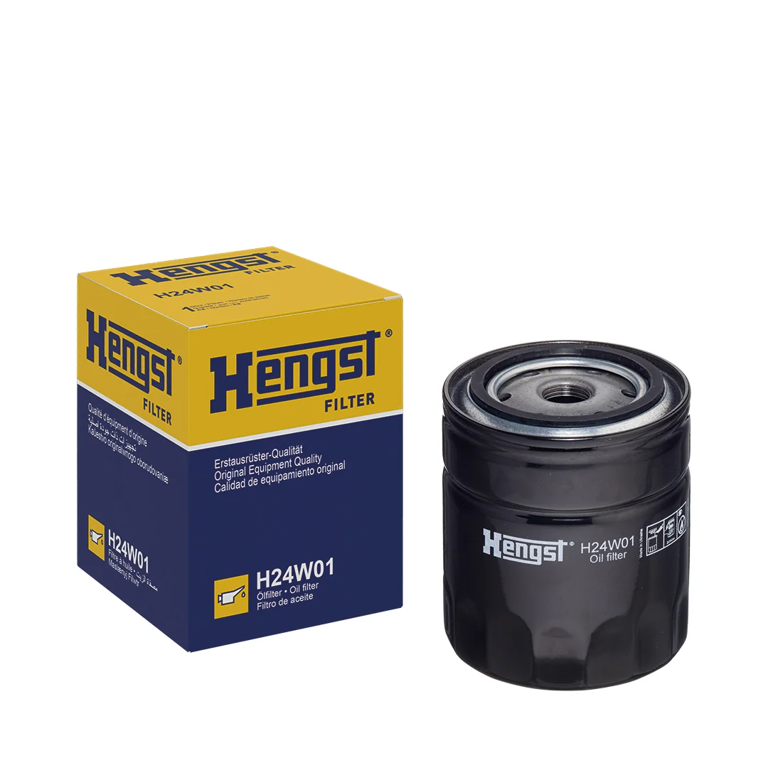 Hengst - H24W01 - Öl-Anschraubfilter