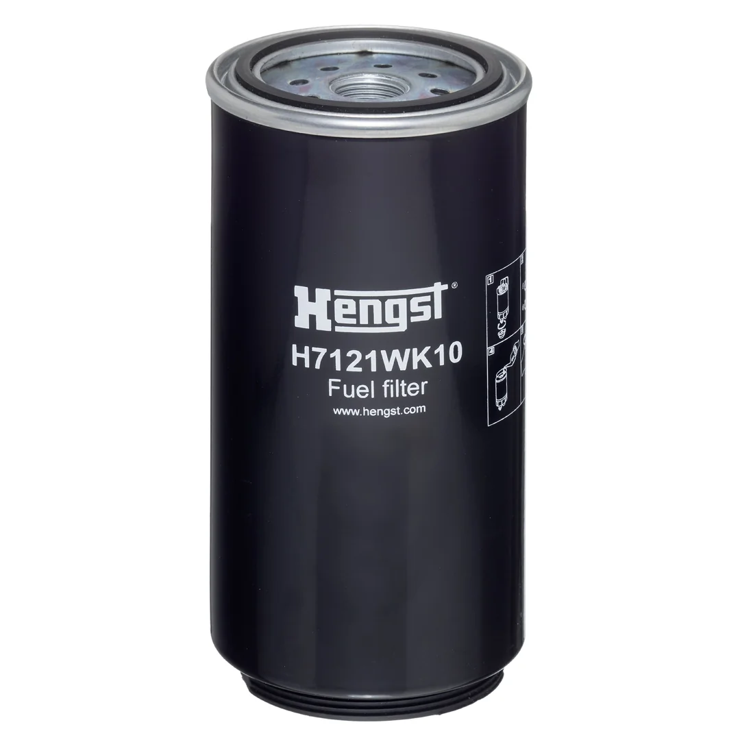 Hengst - H7121WK10 - Kraftstoff-Anschraubfilter