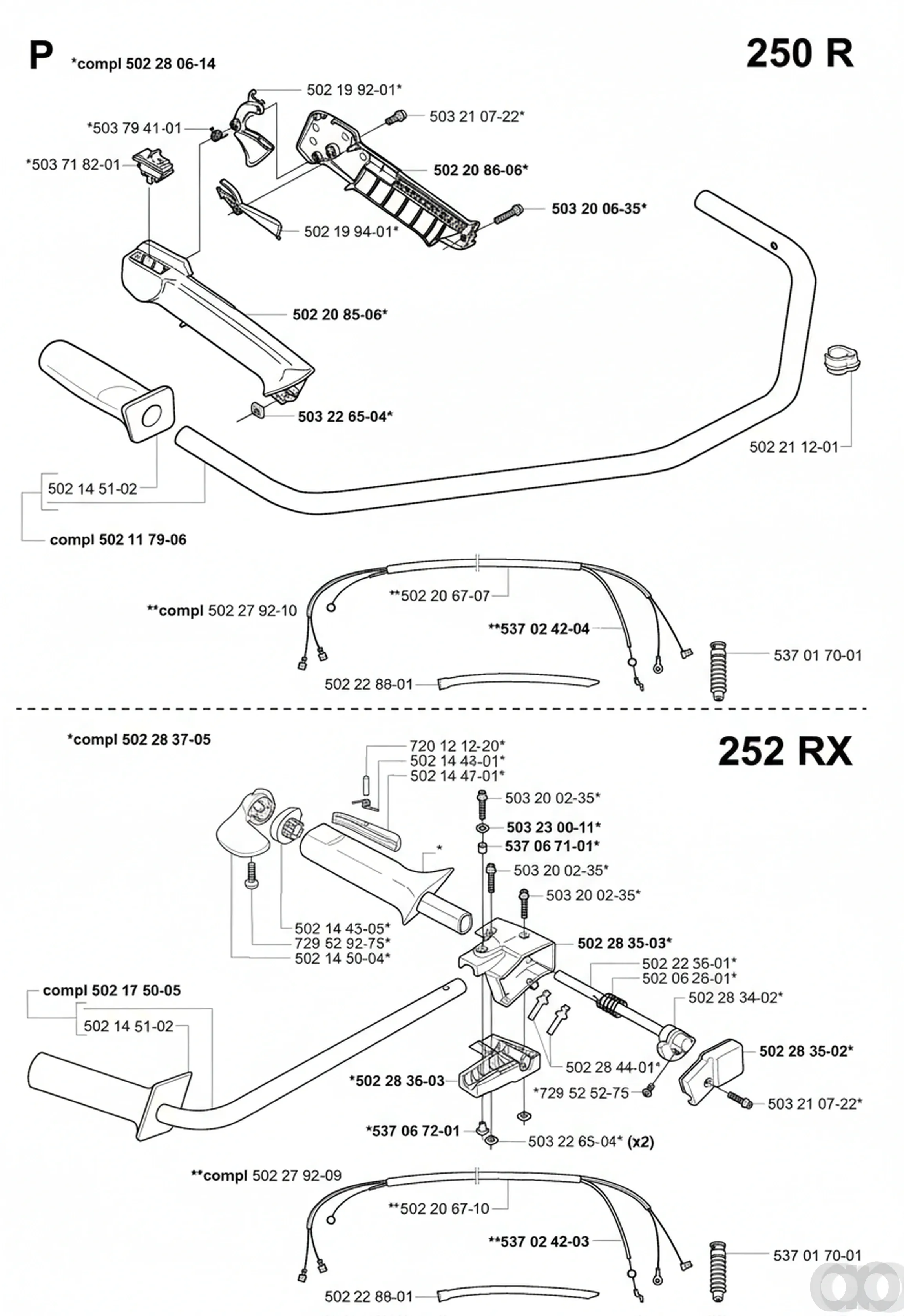 Husqvarna - 502117906 - Lenker