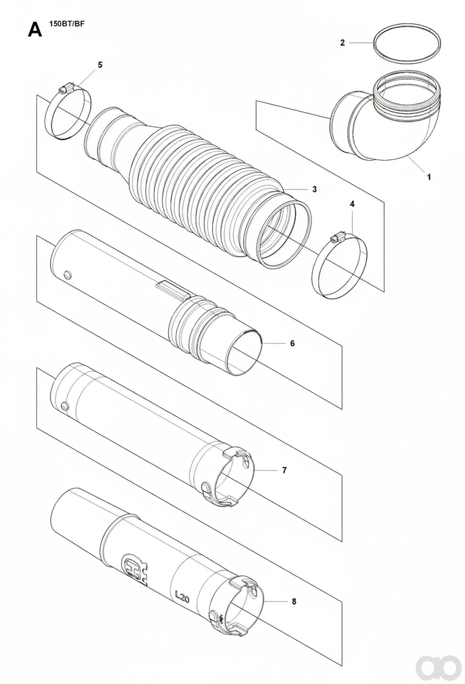 Husqvarna - 502842601 - Balg
