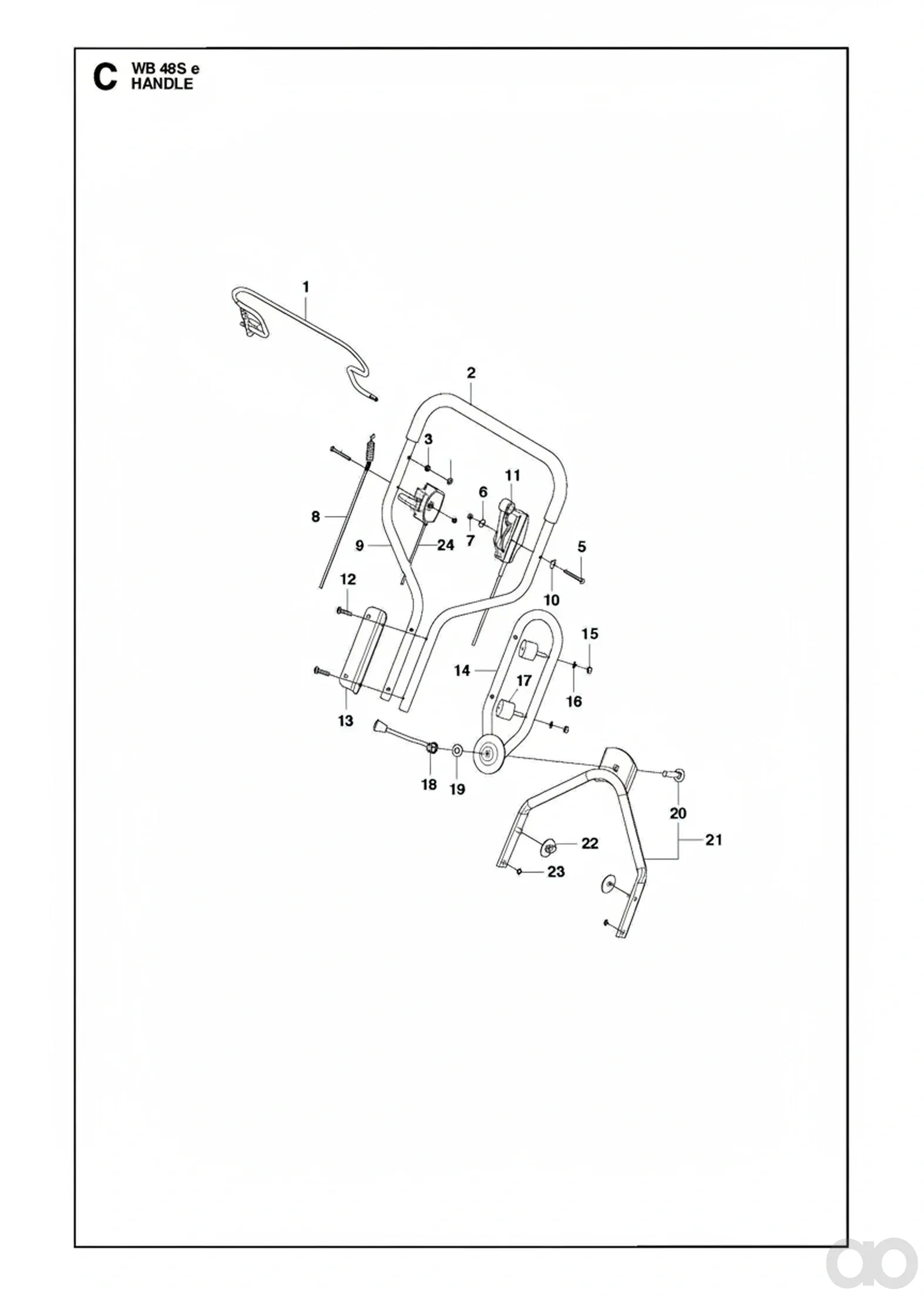 Husqvarna - 503309801 - Antriebssteuerung (Fuer 96697810204, 96644090204)