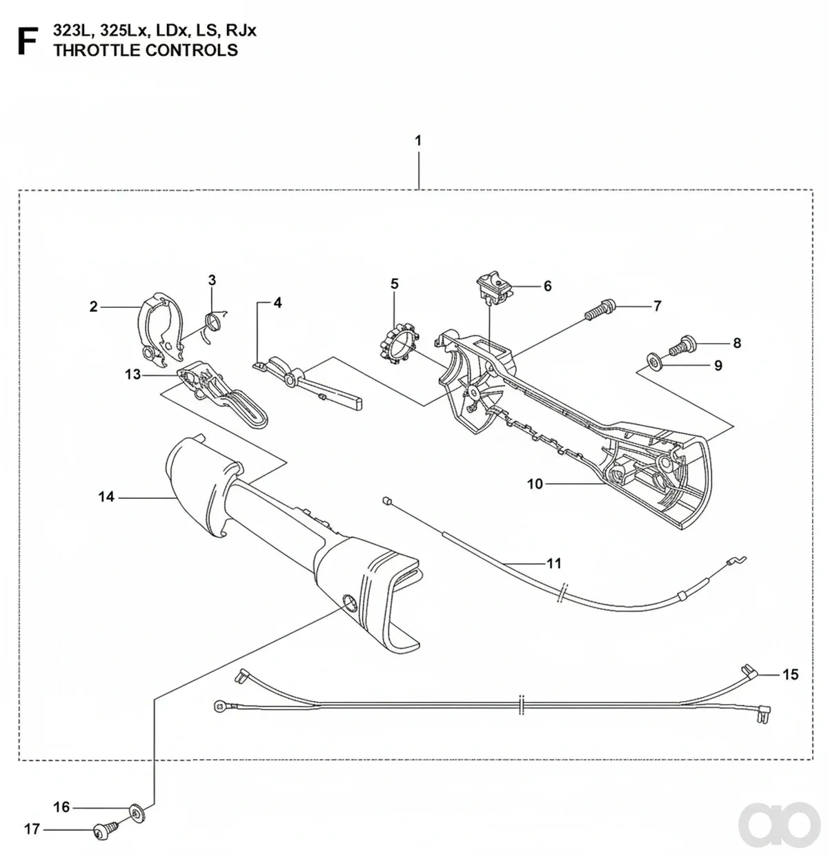 Husqvarna - 503852902 - Griff