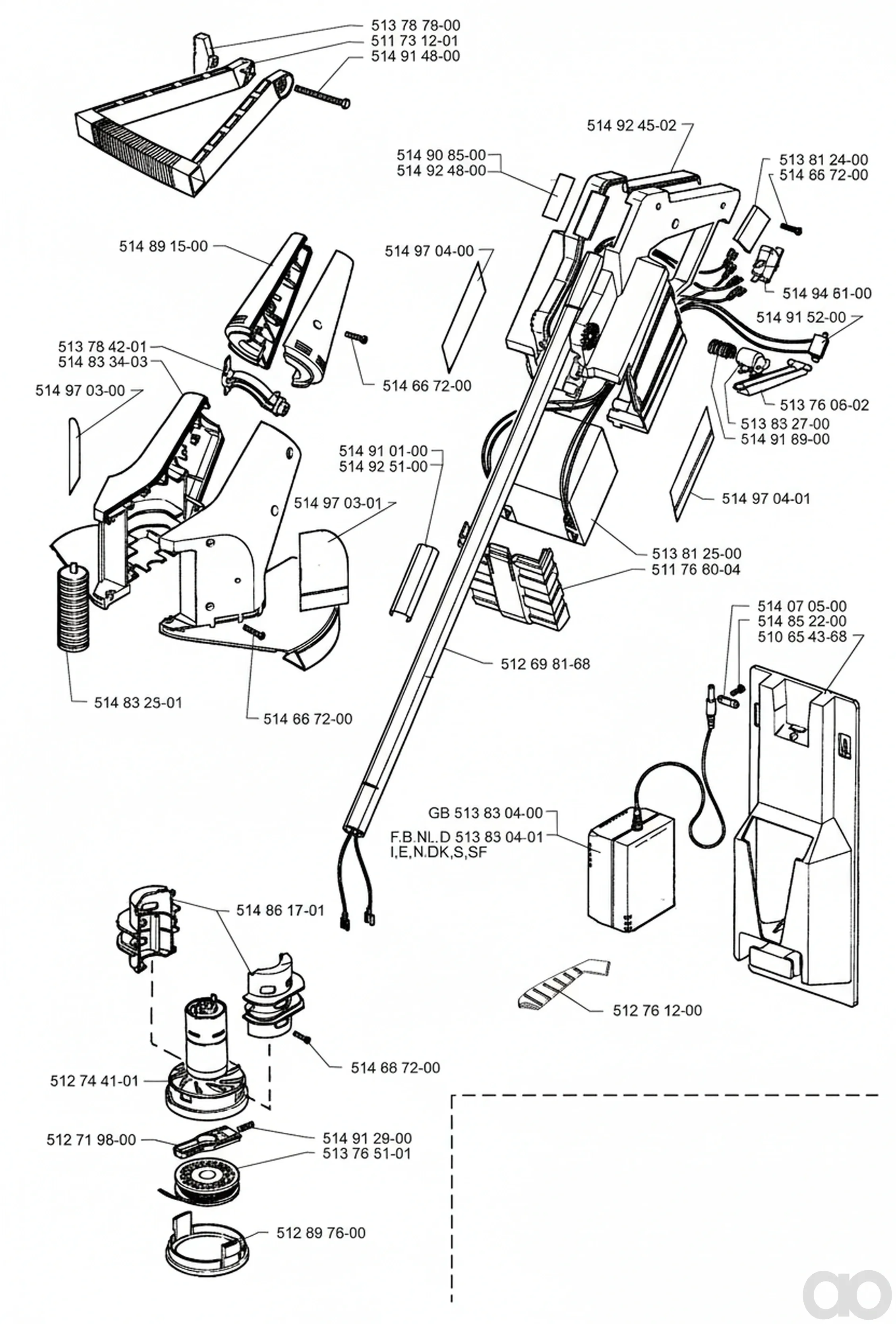 Husqvarna - 512697600 - Abdeckung