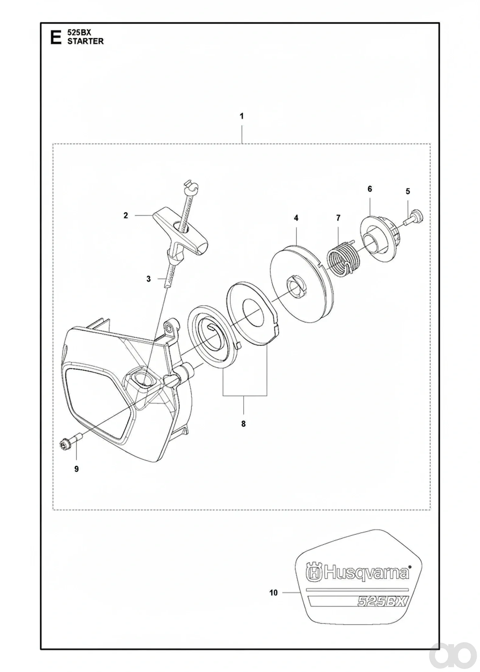 Husqvarna - 522644901 - Feder_Komplett