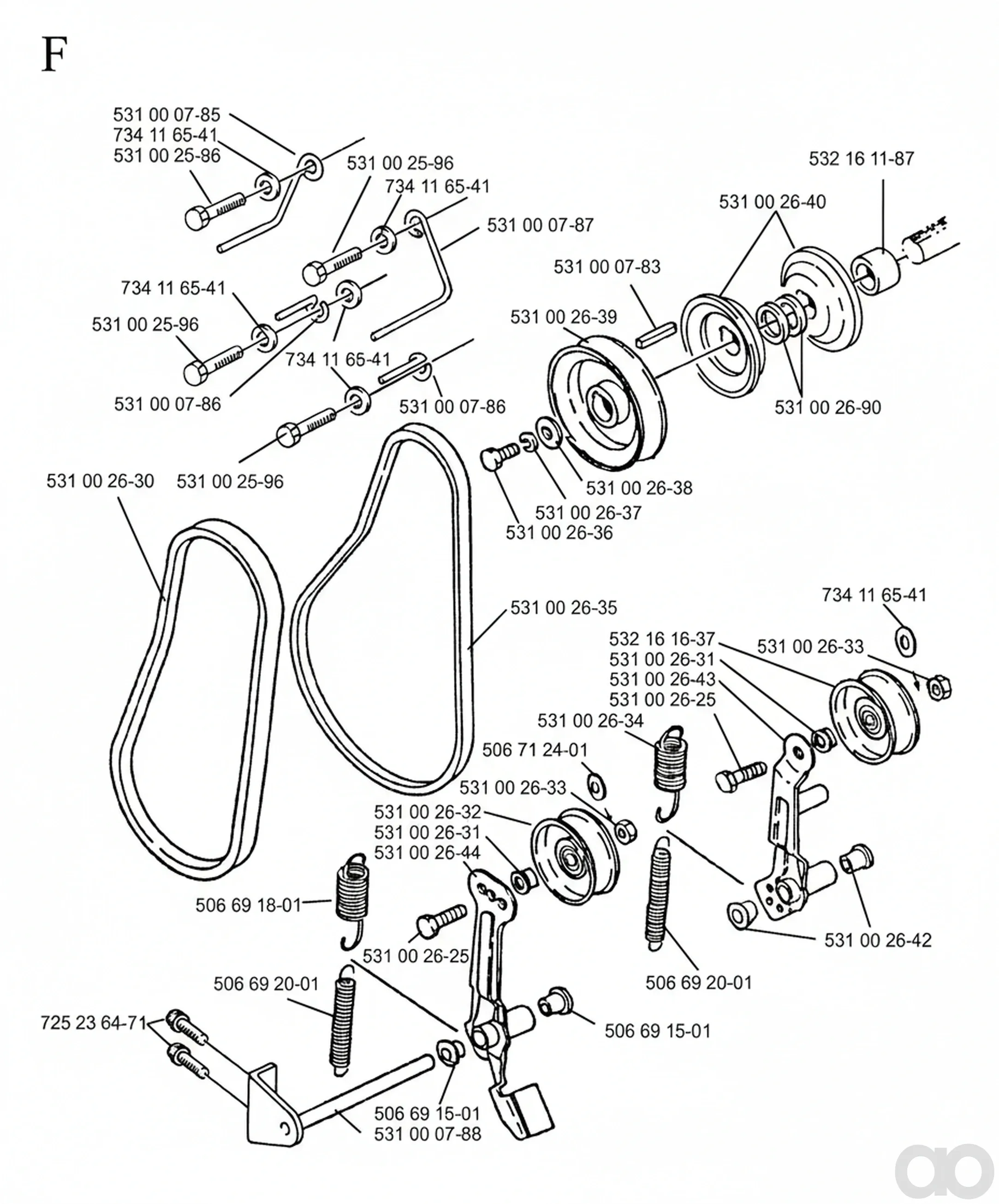 Husqvarna - 531002630 - Riemen