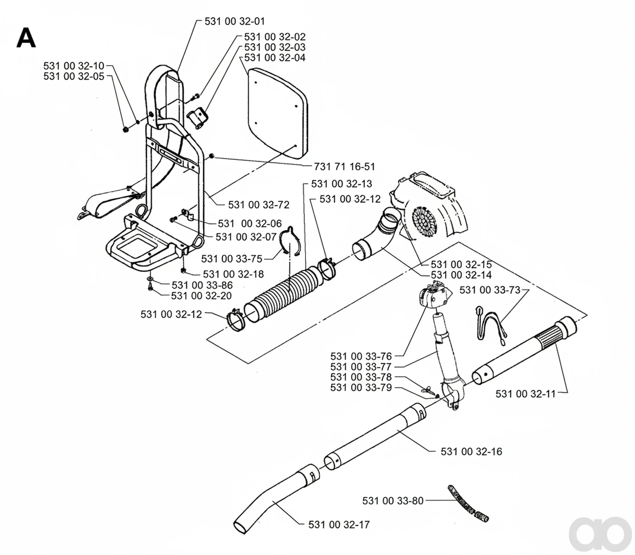 Husqvarna - 531003373 - Stoppschalter