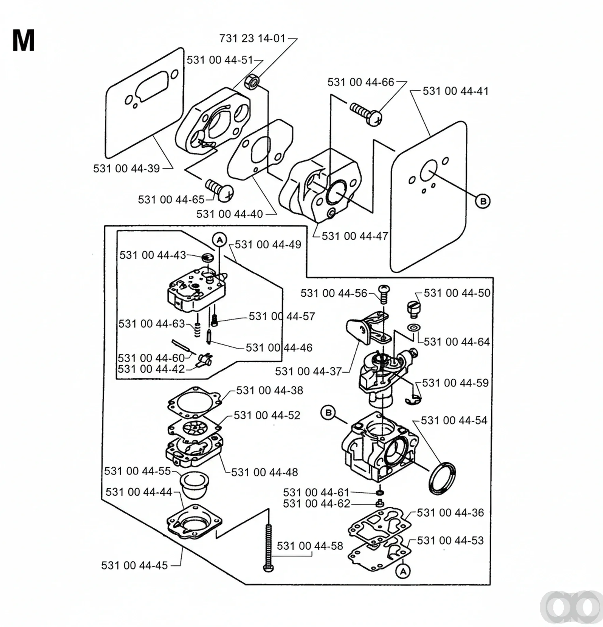 Husqvarna - 531004452 - Membran