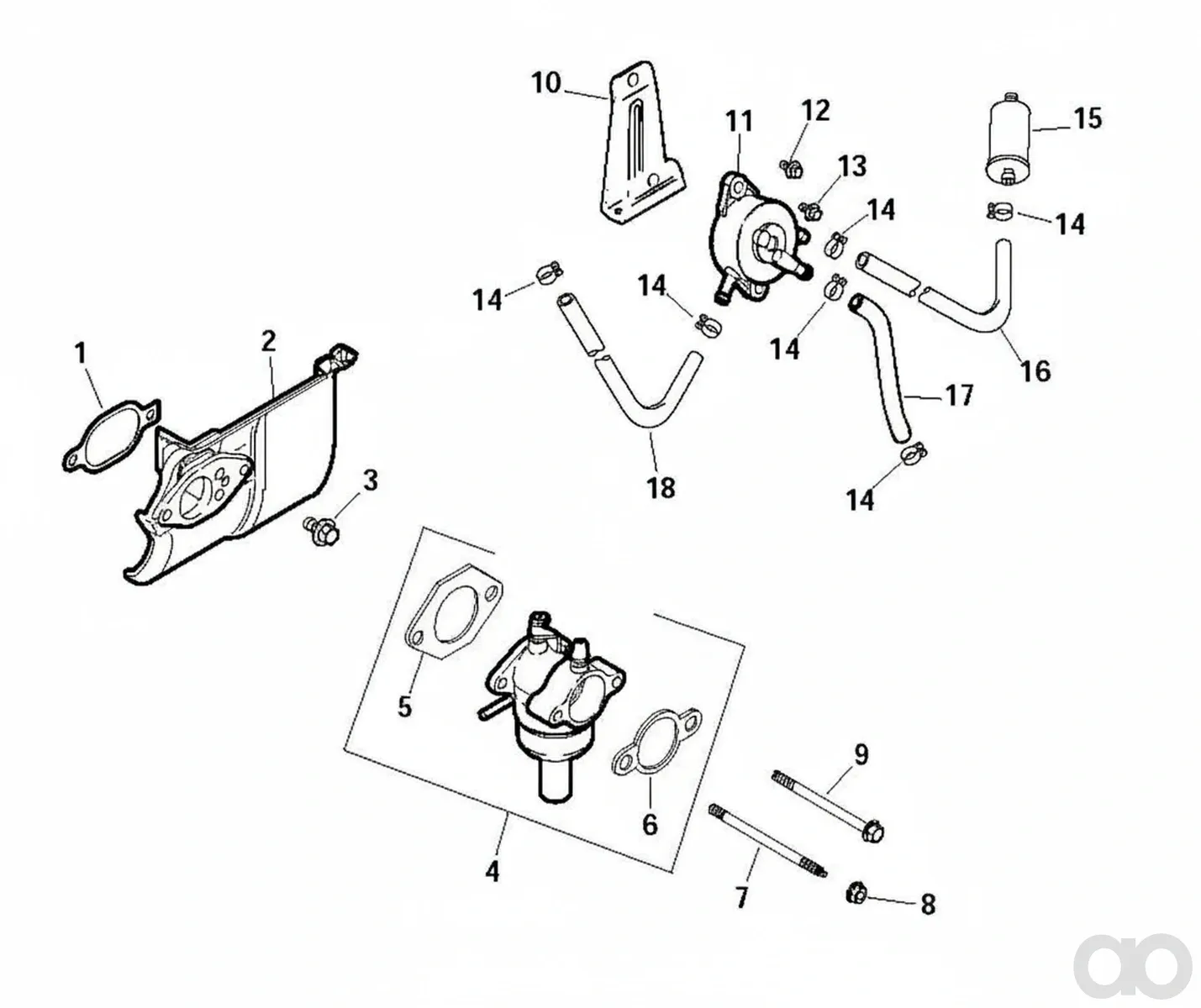 Husqvarna - 531029734 - Vergaser (Enthaelt 5,6)
