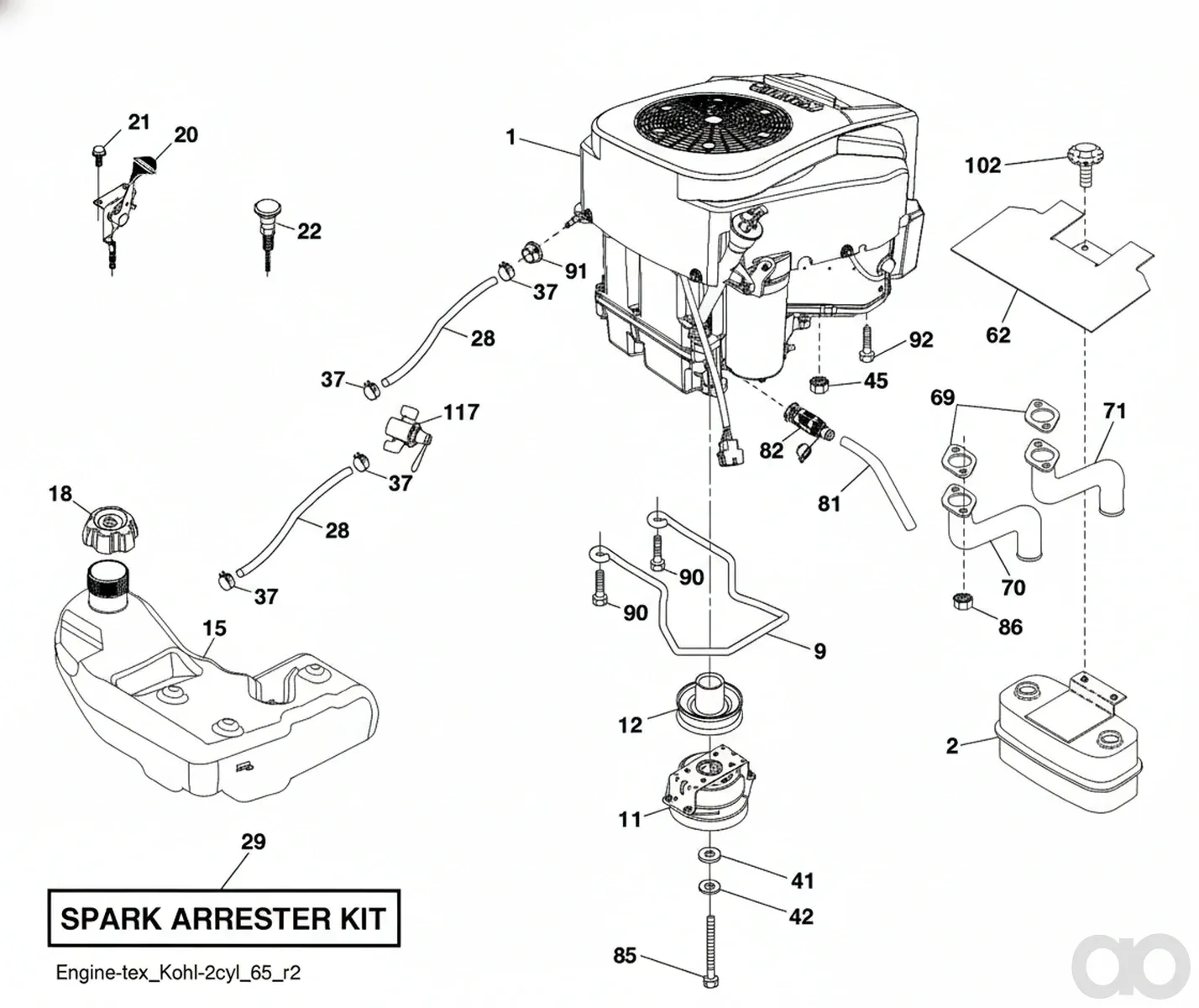 Husqvarna - 532428287 - Stecker