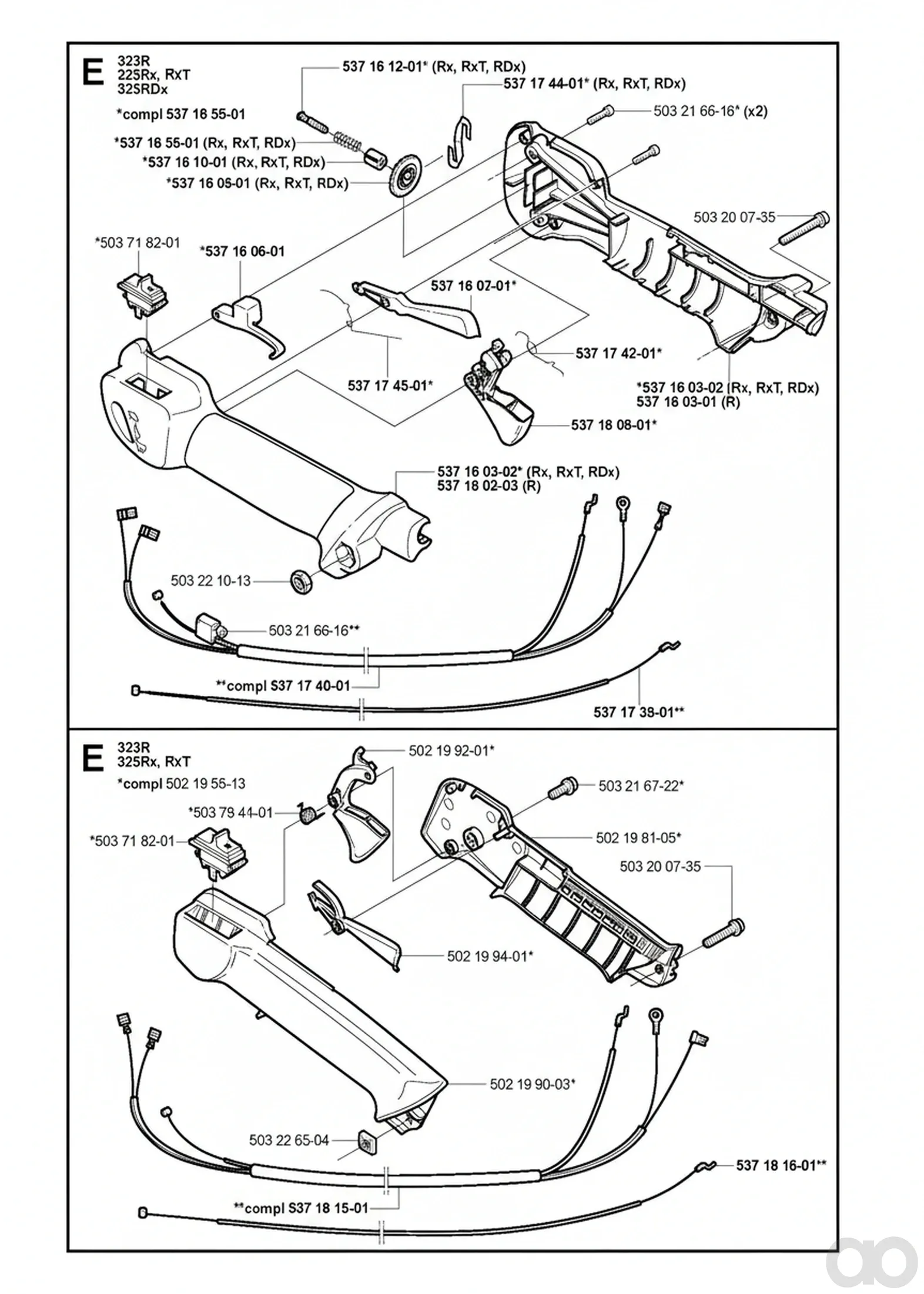 Husqvarna - 537174001 - Verkabelung Baugruppe