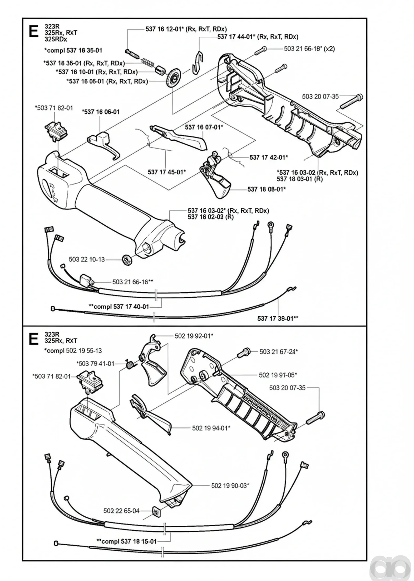 Husqvarna - 537181601 - Gaszug