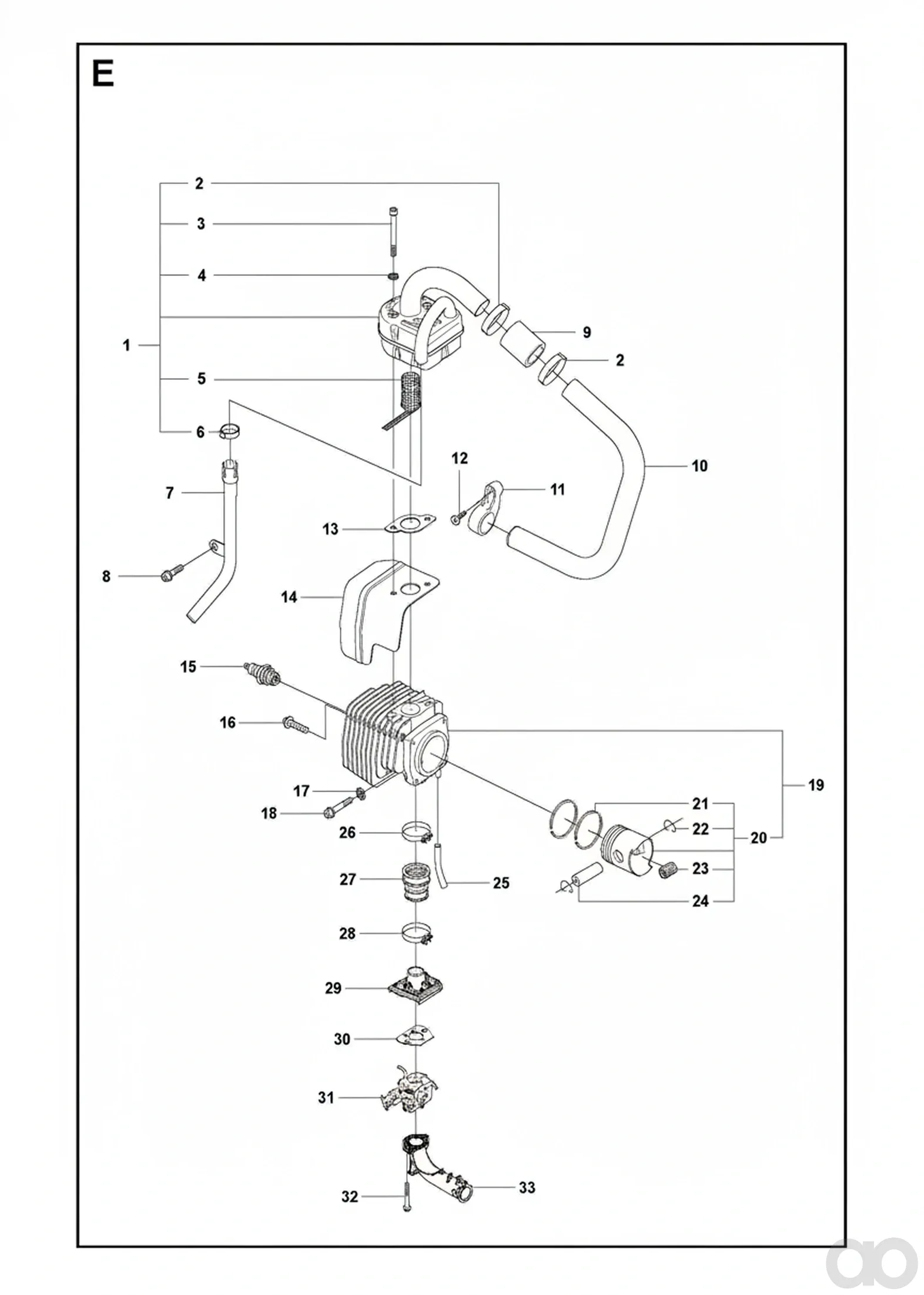 Husqvarna - 537225701 - Rohr