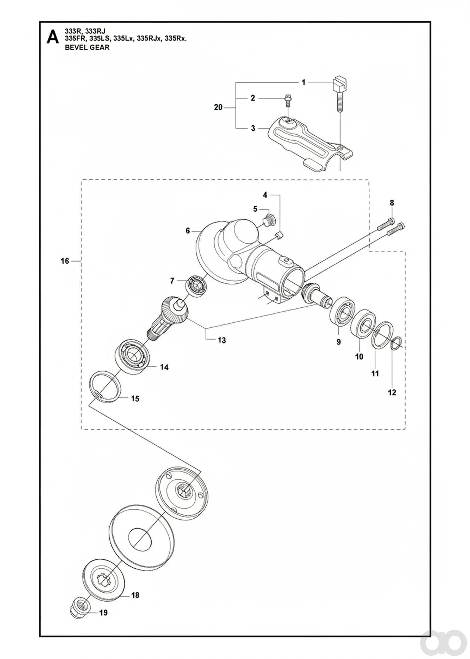 Husqvarna - 537295902 - Getriebegehaeuse